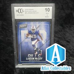 LESEAN MCCOY 2018 Panini MJH Exclusive #6 Beckett BCCG 10 Mint Buffalo Bills